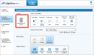 Import option