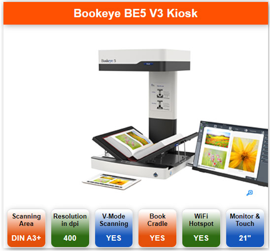 Book scanners - Docuvan