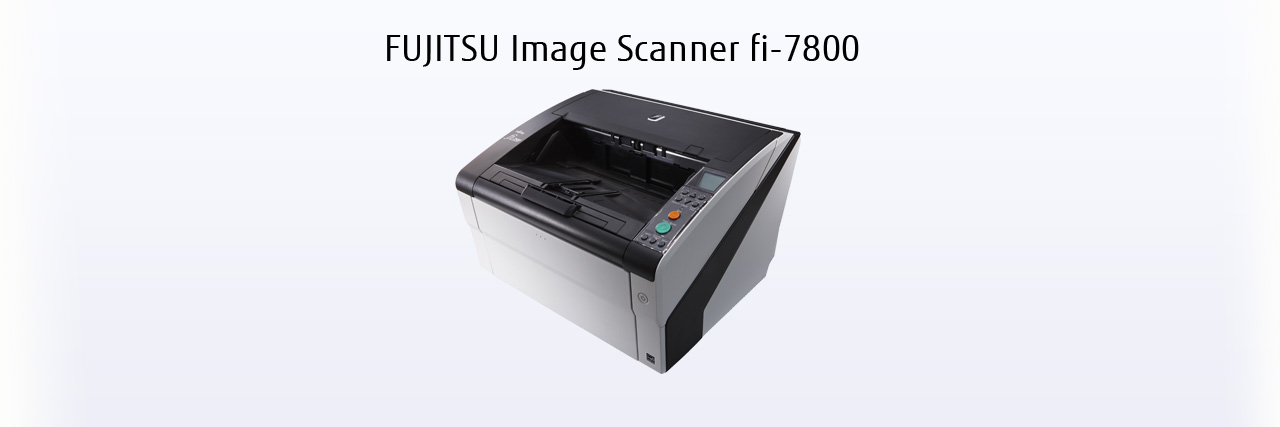Fujitsu Fi-7800 scanner